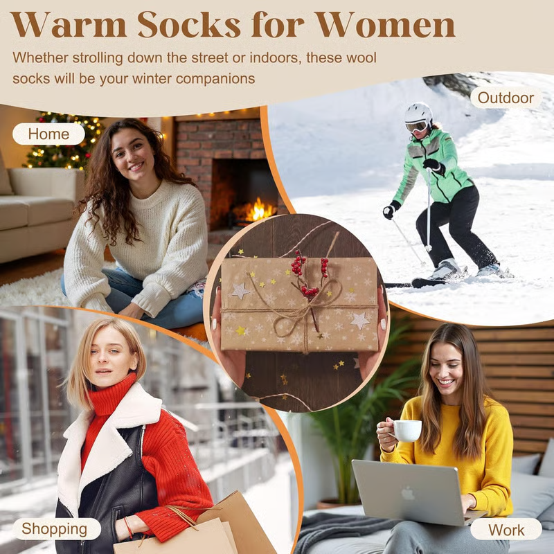 Cozy Chic Winter Crew Socks™