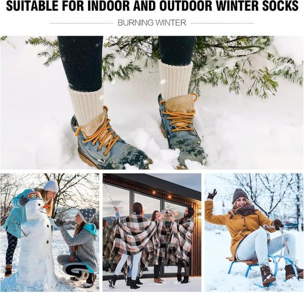 Cozy Chic Winter Crew Socks™