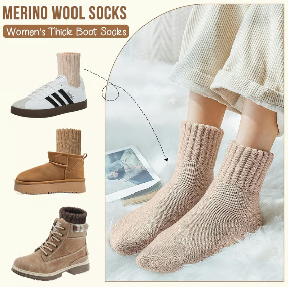 Cozy Chic Winter Crew Socks™